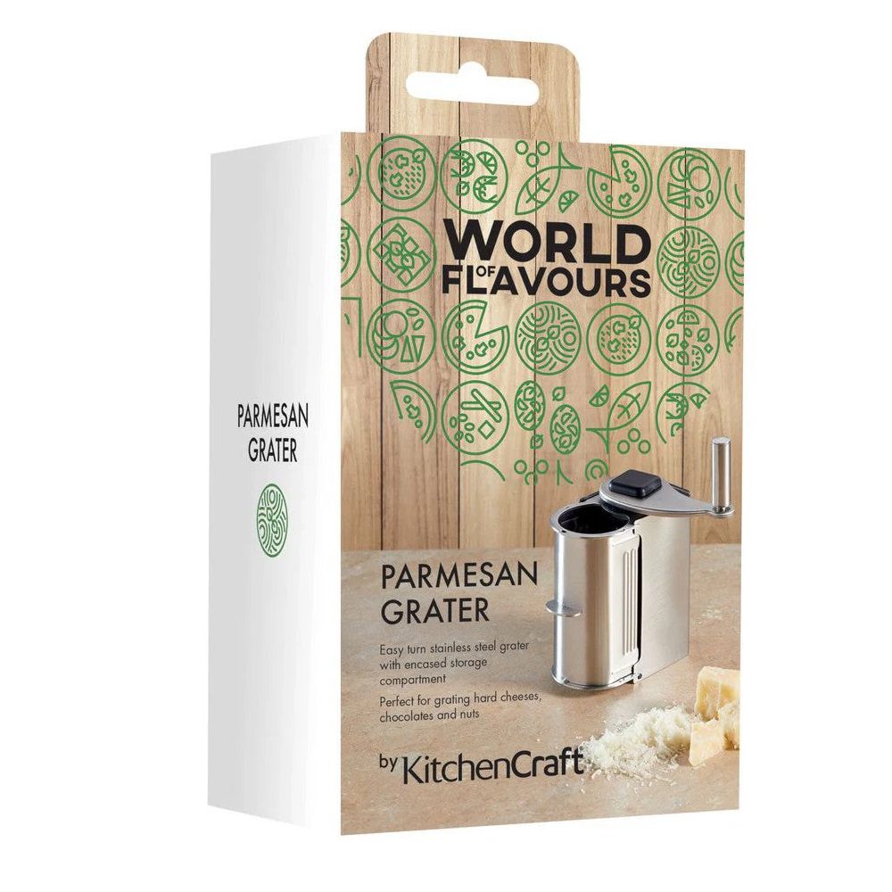 KitchenCraft Italian Stainless Steel Parmesan Grater