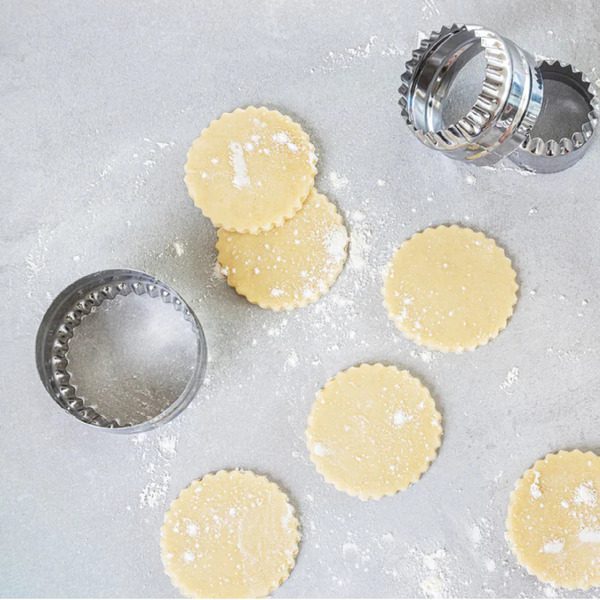 KitchenCraft Pastry Cutters Double Edge Set of 6