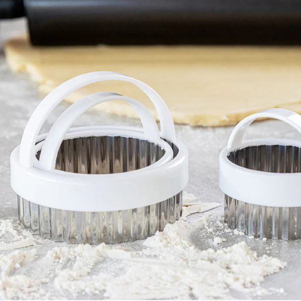 KitchenCraft Pastry Cutters Fluted Set of 3