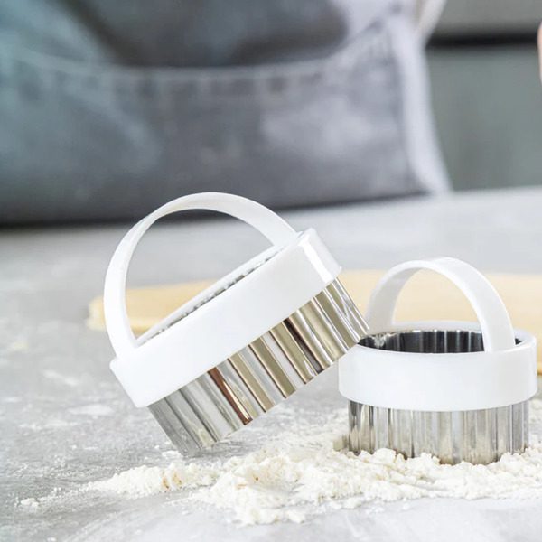 KitchenCraft Pastry Cutters Fluted Set of 3