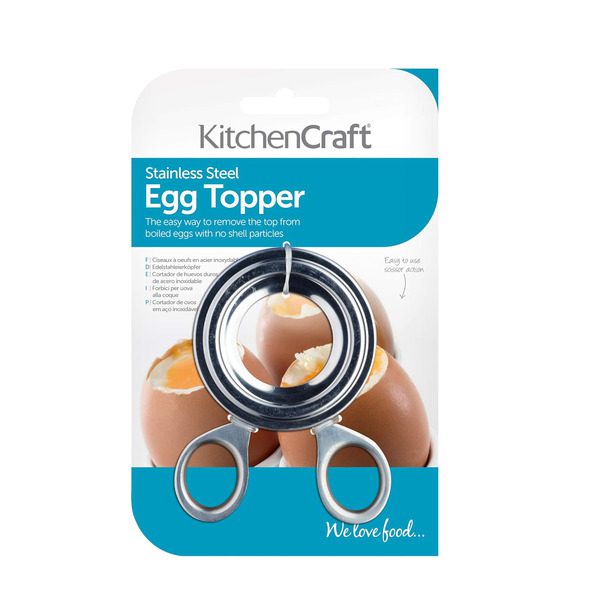 KitchenCraft Stainless Steel Egg Topper
