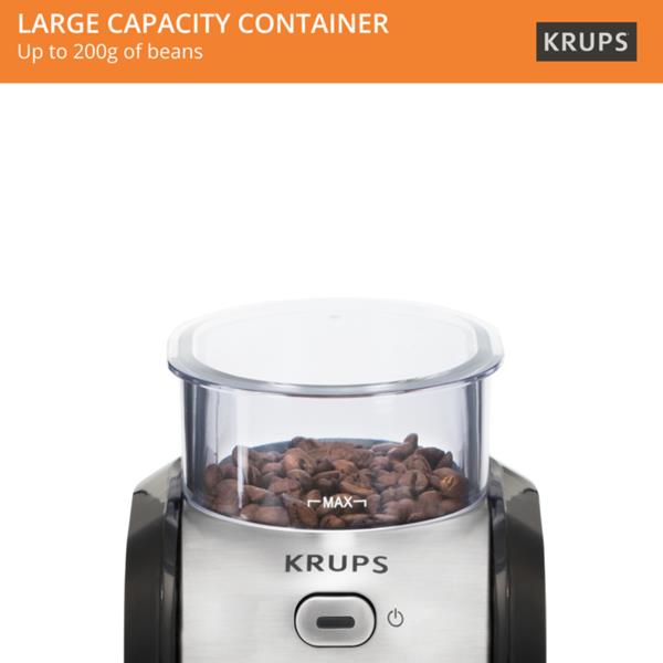 Krups Grind Expert Adjustable Burr Grinder