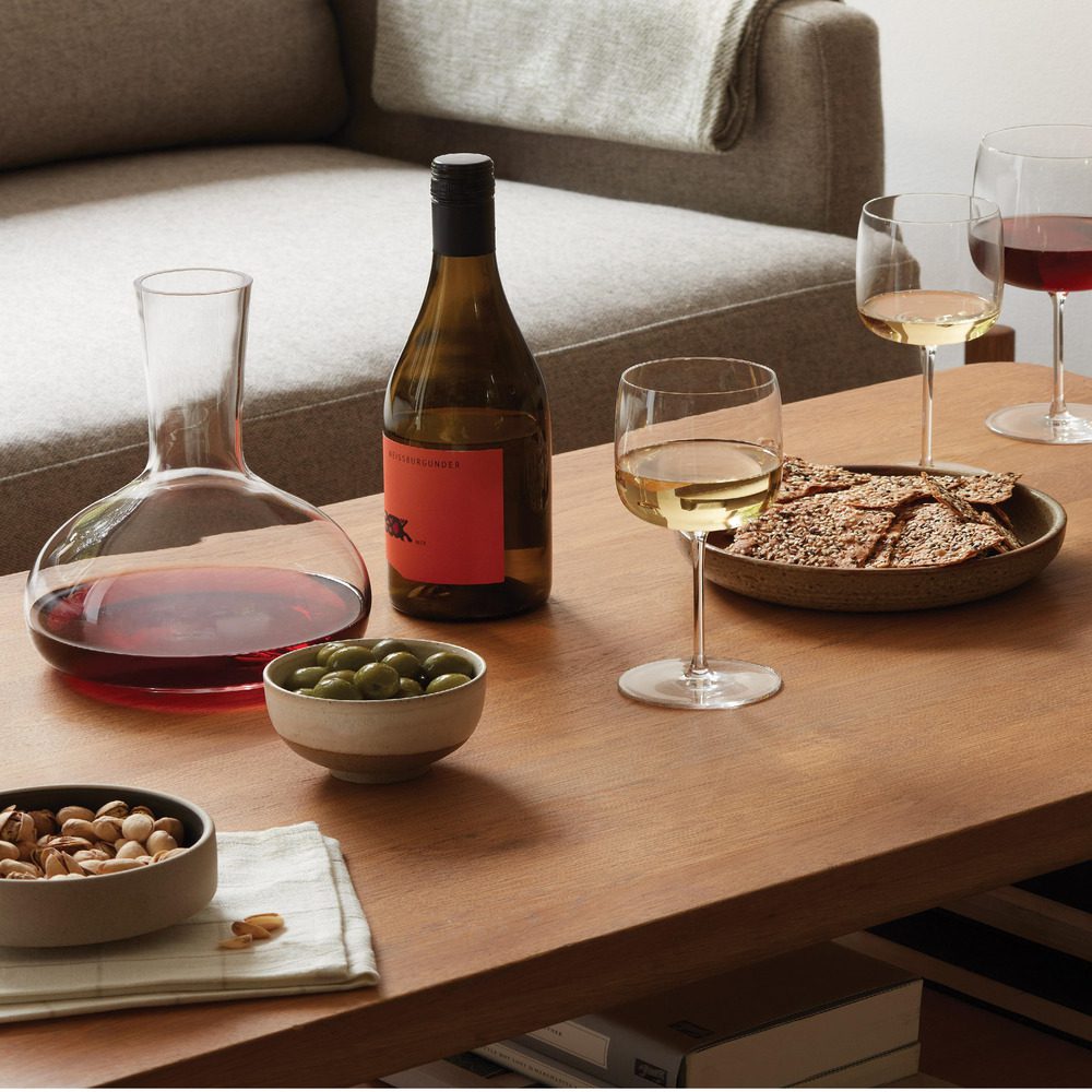 LSA International Borough White Wine Glasses Set of 4