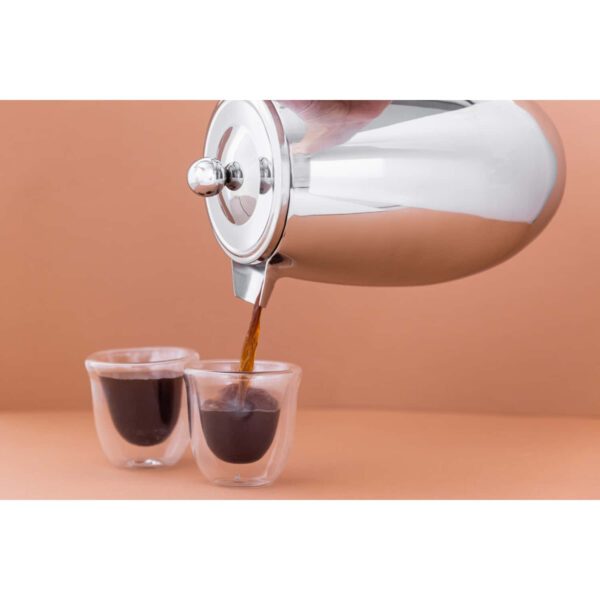 La Cafetière Stainless Steel Double Wall French Press 8 Cup