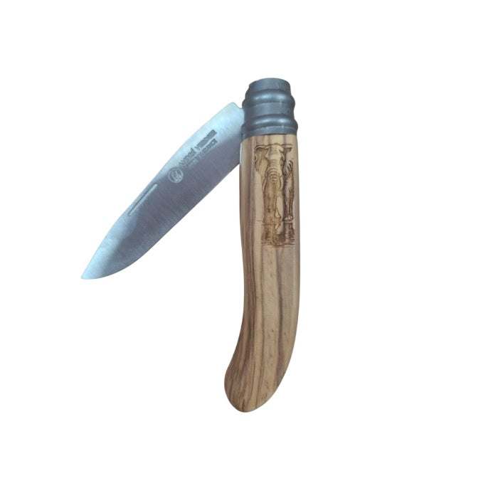 Laguiole by Andre Verdier Big 5 Alpage Folding Knife Elephant
