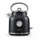 Le Morgan Renaissance Stainless Steel Kettle 1.7L Black