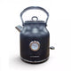 Le Morgan Renaissance Stainless Steel Kettle 1.7L Black