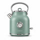 Le Morgan Renaissance Stainless Steel Kettle 1.7L Green