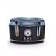 Le Morgan Renaissance Stainless Steel 4-Slice Toaster Black