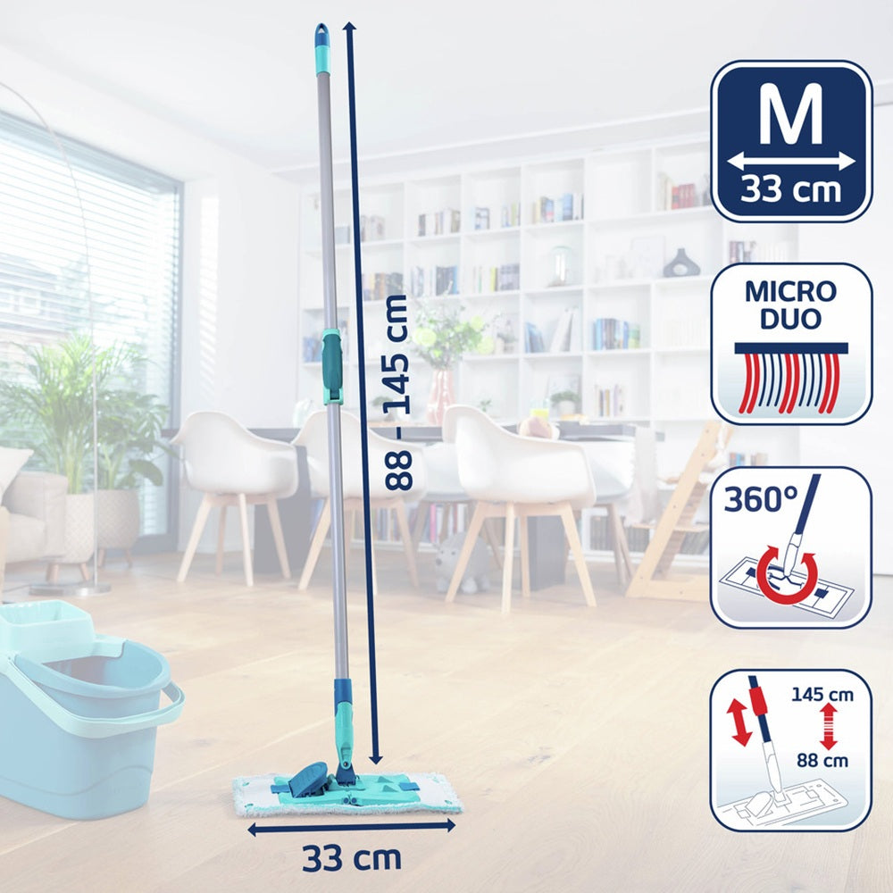 Leifheit Power Clean Duo Medium Floor Mop