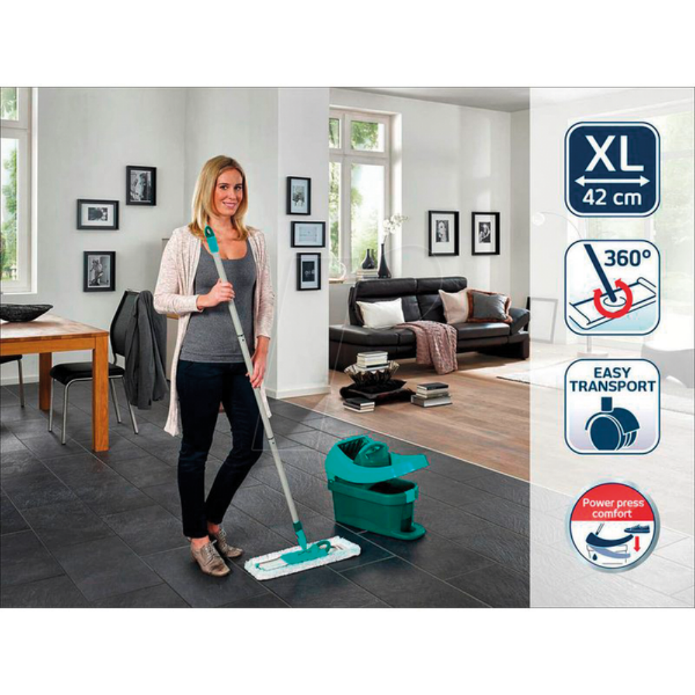 Leifheit Profi XL Mop & Press Bucket Set