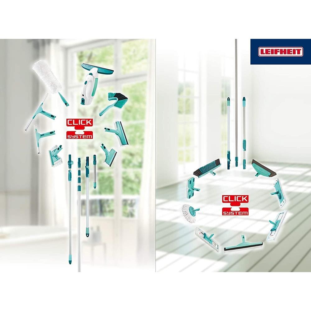 Leifheit window cleaning tools with a white background