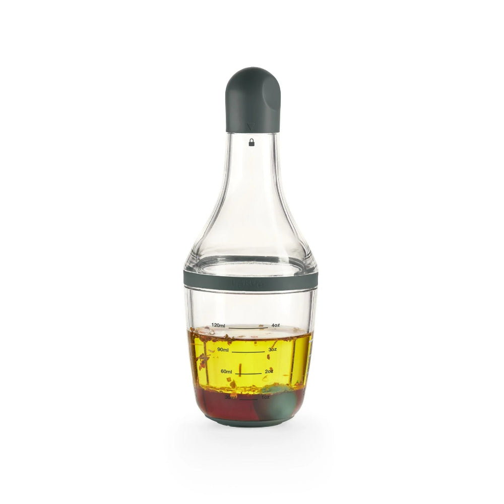 Dressing shaker on a white background