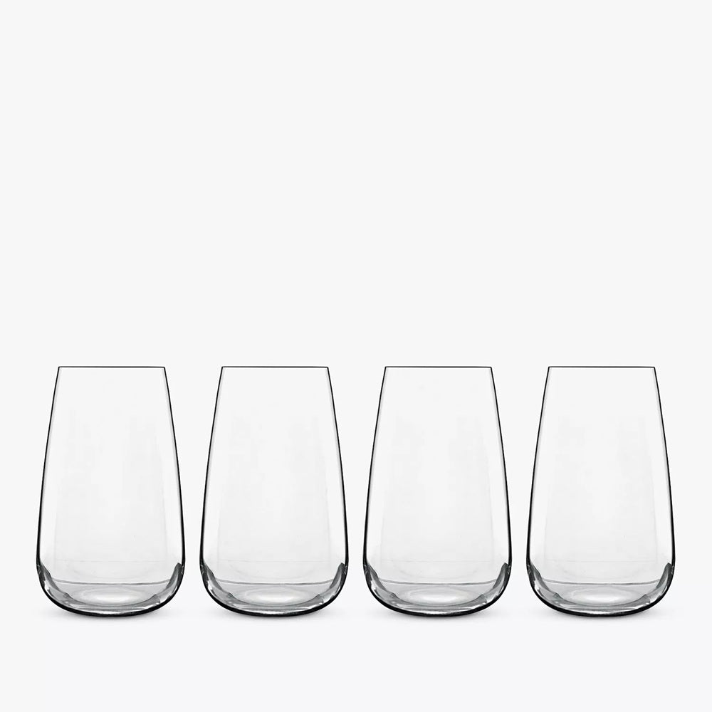 Luigi Bormioli Talismano Highball Glasses Set of 4