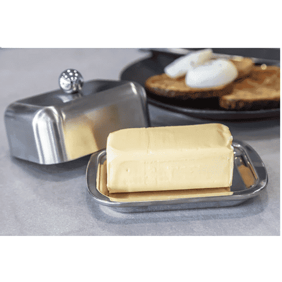MasterClass Double Walled Insulated Butter Dish