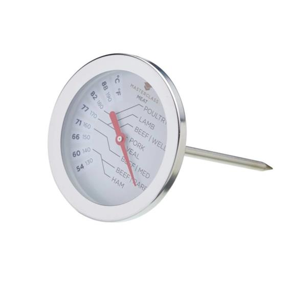 MasterClass Deluxe Stainless Steel Meat Thermometer