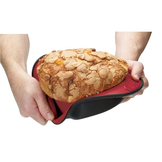 MasterClass Smart Silicone Flexible Round Cake Pan 20cm