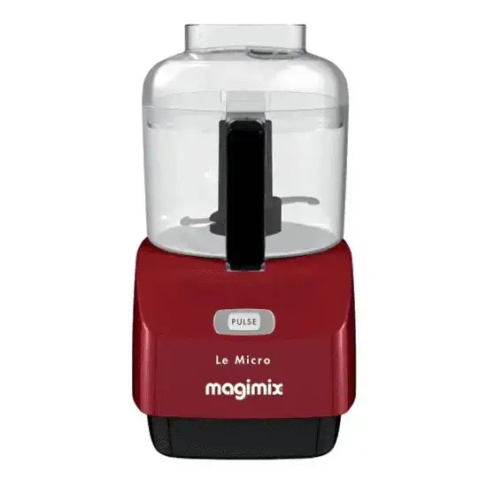 Magimix Le Micro Compact Food Processor 800ml Red