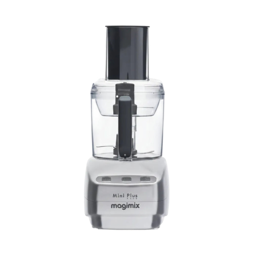 Magimix food processor on a white background