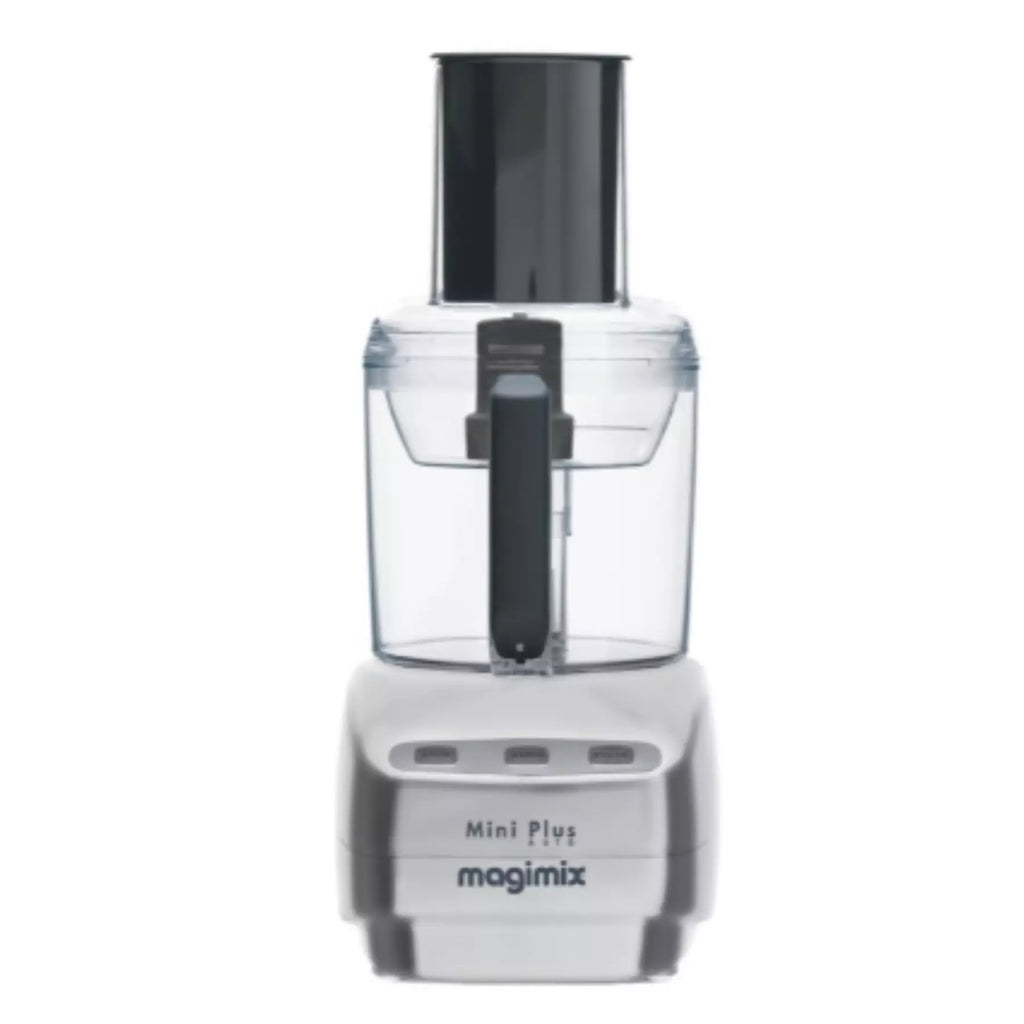 Magimix Mini Plus food processor on a white background