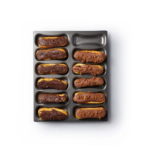 MasterClass Non Stick Eclair Baking Tin 12 Holes