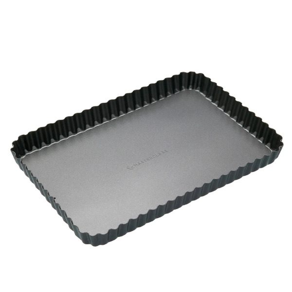MasterClass Non Stick Fluted Quiche Pan Rectangular