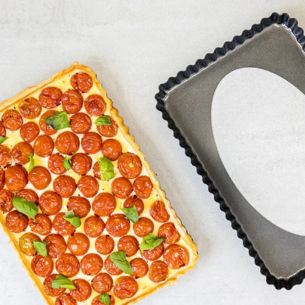 MasterClass Non Stick Fluted Quiche Pan Rectangular