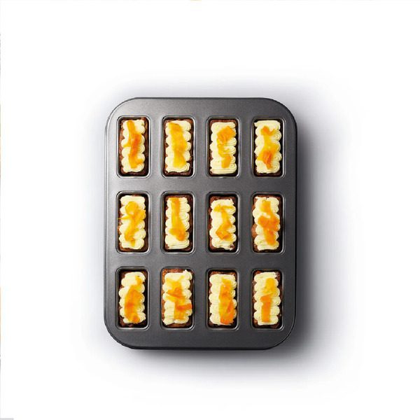 MasterClass Non Stick Mini Loaf Tin 12 Hole