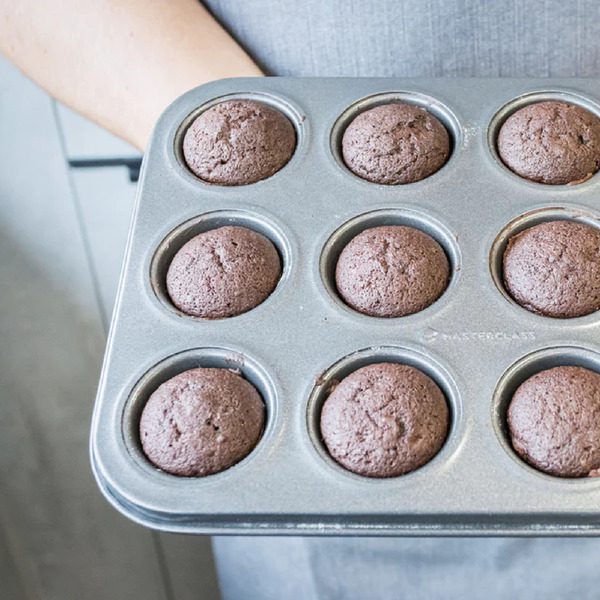 MasterClass Non Stick Mini Tin 12 Hole