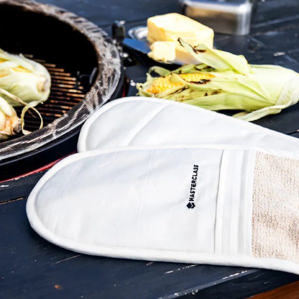MasterClass Oven Glove Double Deluxe Cream