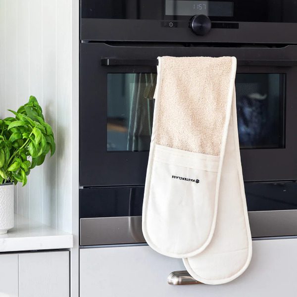 MasterClass Oven Glove Double Deluxe Cream