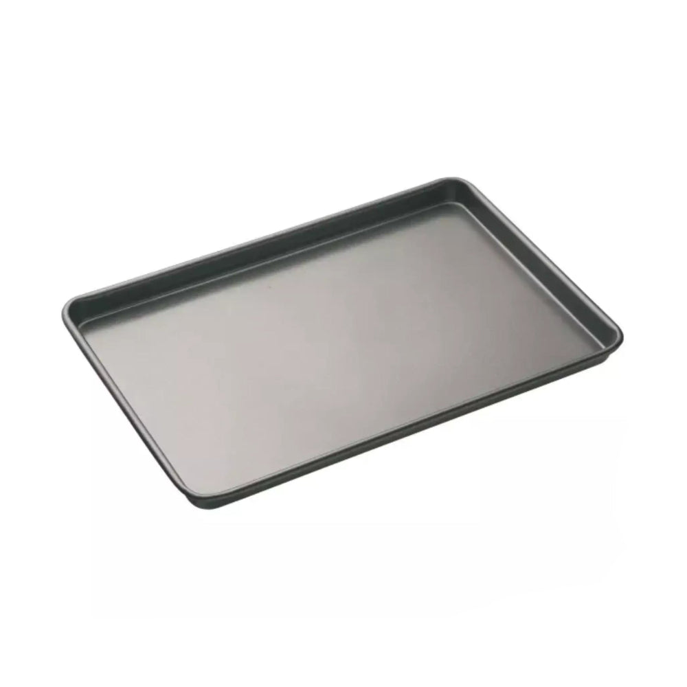 baking tray on a white background