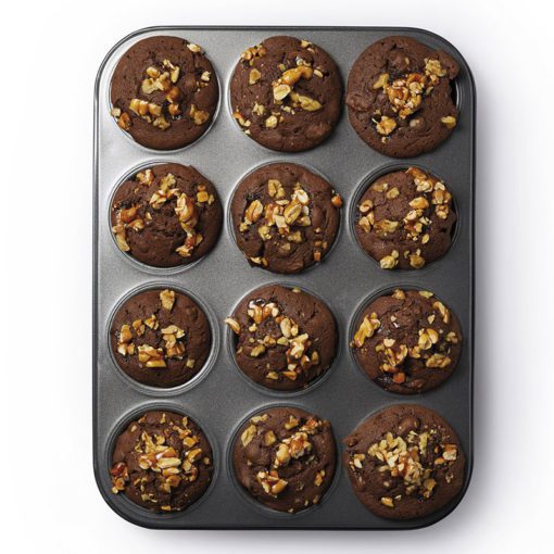 Masterclass Non-Stick Shallow Baking Pan 12 Hole