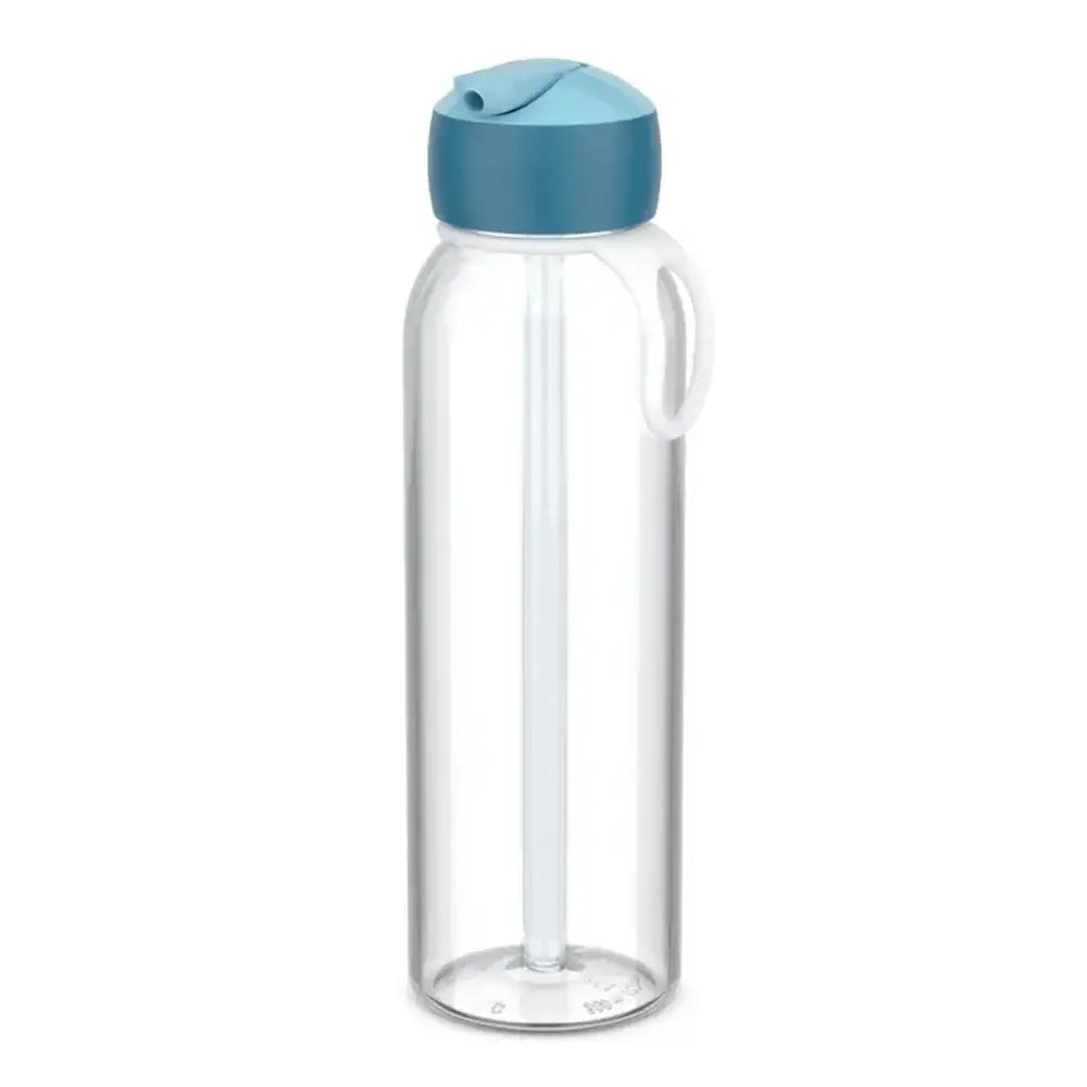 Mepal Campus Water Bottle with Flip Straw 500ml Cool Blue