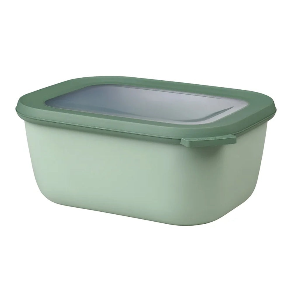Mepal Cirqula Deep Rectangular Multi Bowl 1.5L Nordic Sage