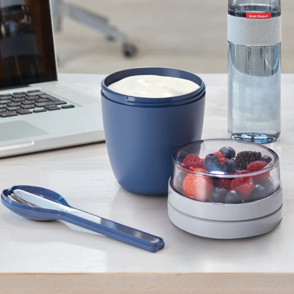 Mepal Ellipse Cutlery Set 3pc Nordic Denim