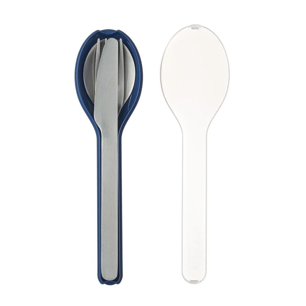 Mepal Ellipse Cutlery Set 3pc Nordic Denim