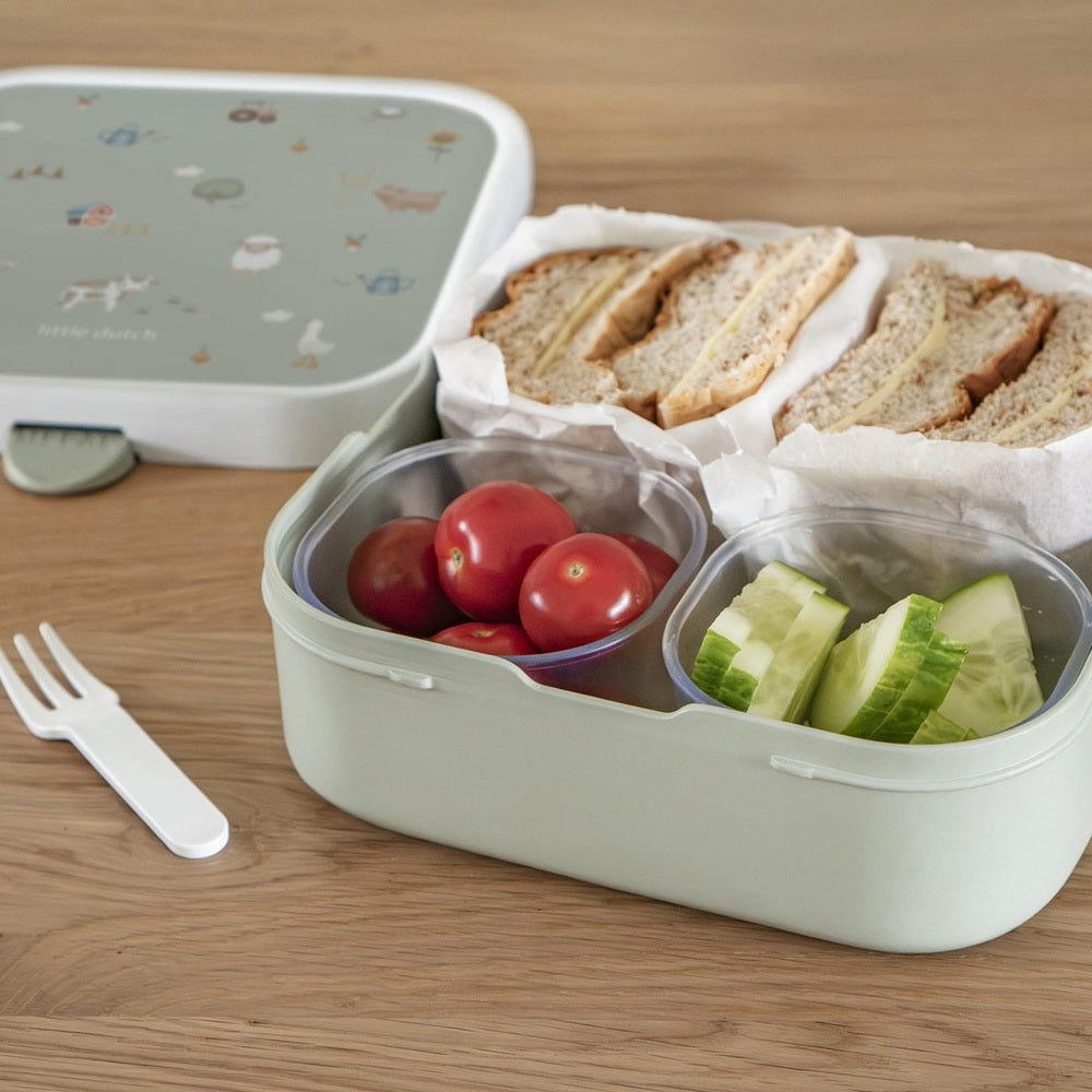 Mepal Large Campus Bento Lunchbox Cool Mint