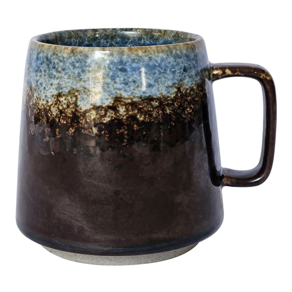 Nicolson Russell Clyth Mug Brown & Blue 350ml
