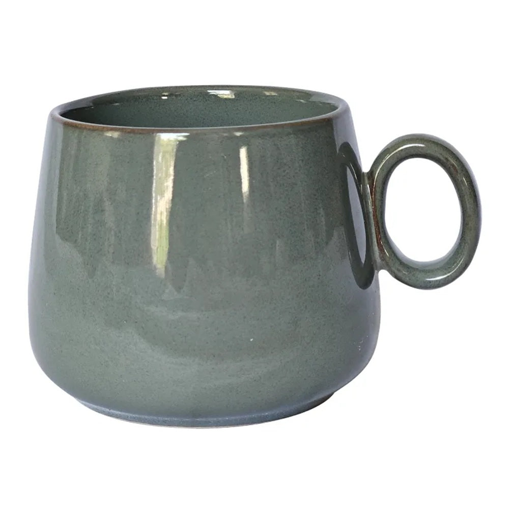 Nicolson Russell Santorini Mug Olive Grey 250ml