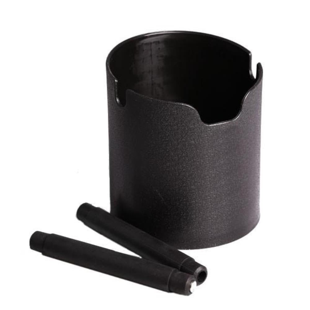 Brewtool Round Knockbox Black