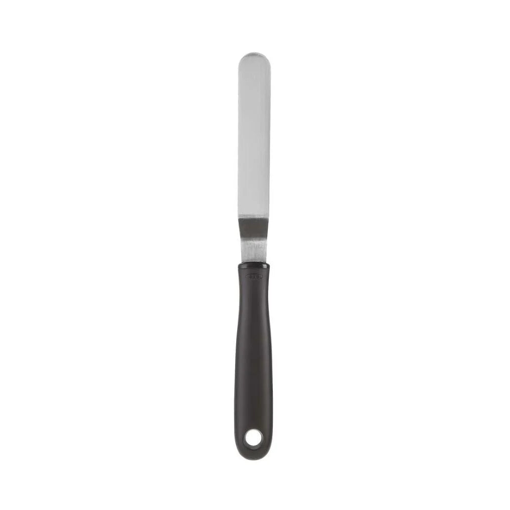 Icing knife on a white background.