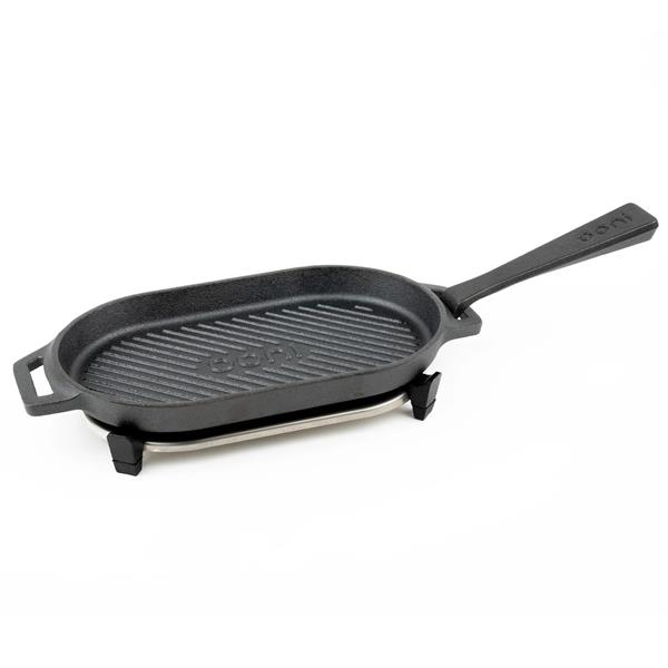 Ooni Cast Iron Grizzler Pan with Trivet Base
