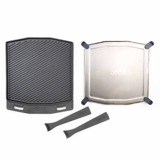 Ooni Dual Sided Cast Iron Grizzler Plate