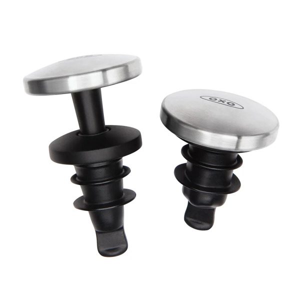 Oxo Steel Expanding Wine Stoppers Set of 2