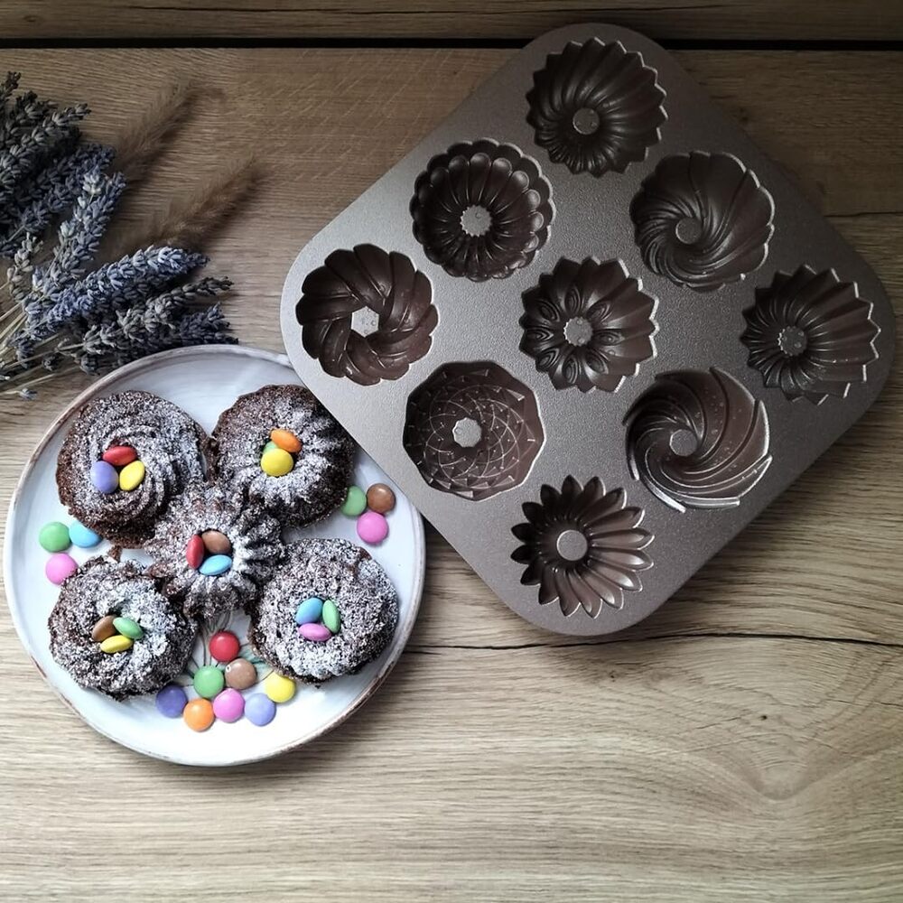 Patisse Mini Bundt Pan 9 Hole