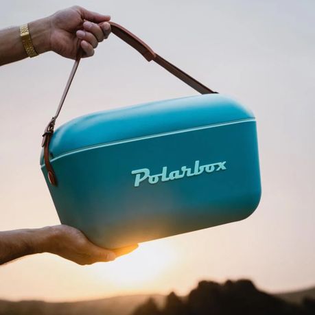 Polarbox Classic Retro Marine Blue Cooler Box 12L