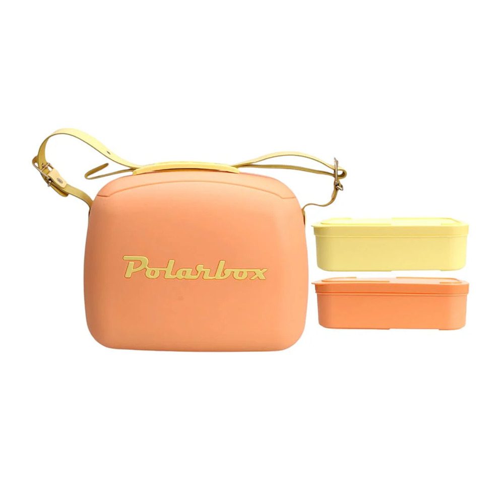 Polarbox Classic Retro Orange Sorbet Cooler Box 6L
