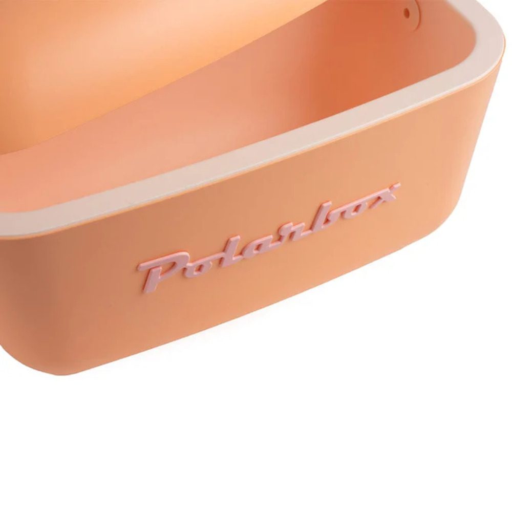 Polarbox Classic Retro Cooler Box Naranja Rose 12L