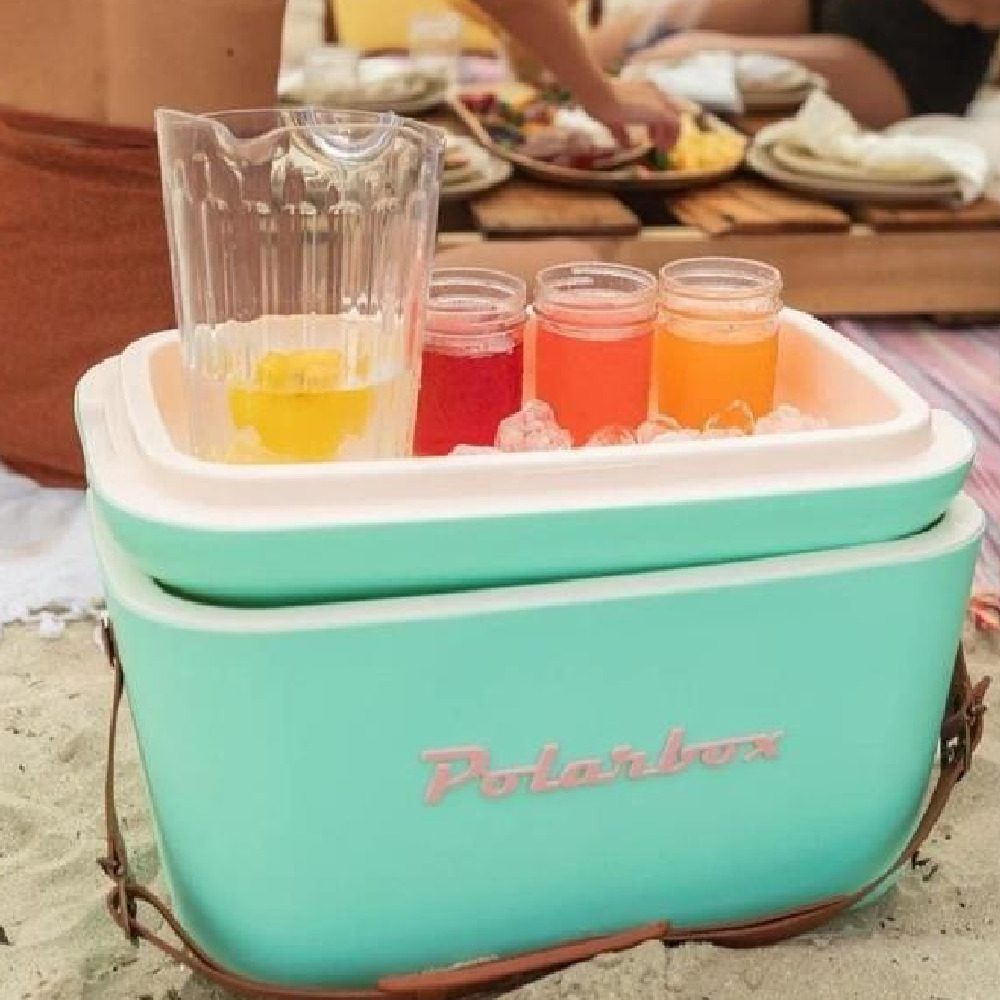 Polarbox Classic Retro Turquoise Cooler Box 12L